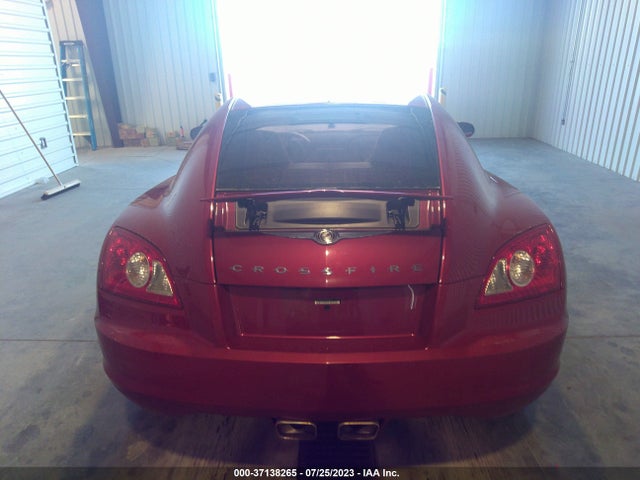 2006 CHRYSLER CROSSFIRE LIMITED VIN: 1C3AN69L86X064863