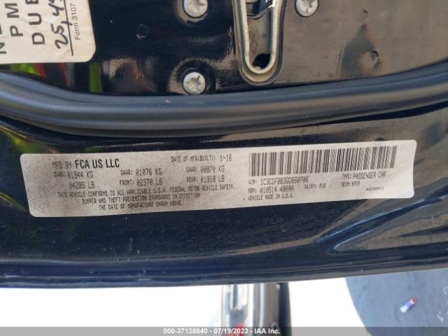 1C3CDFBB3GD660706 Dodge DART SXT