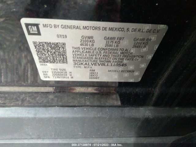 3GKALVEV8LL110545 GMC Terrain Slt