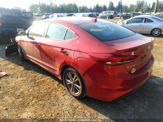 2018 HYUNDAI ELANTRA SEL VIN: 5NPD84LF5JH223608