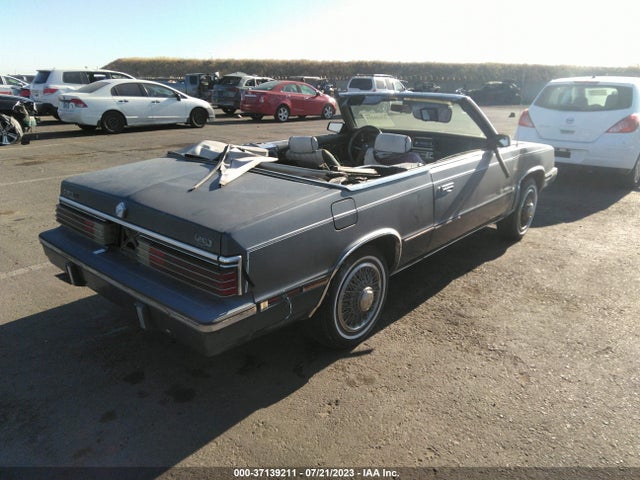 1985 CHRYSLER LEBARON VIN: 1C3BC55E9FG155216