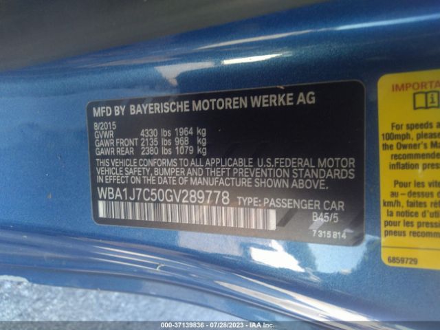 WBA1J7C50GV289778 BMW 2 Series M235i
