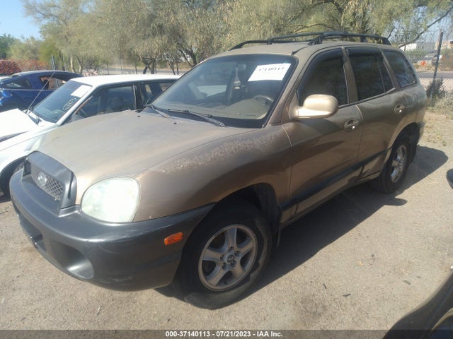 2003 HYUNDAI SANTA FE GLS/LX VIN: KM8SC13D63U380362