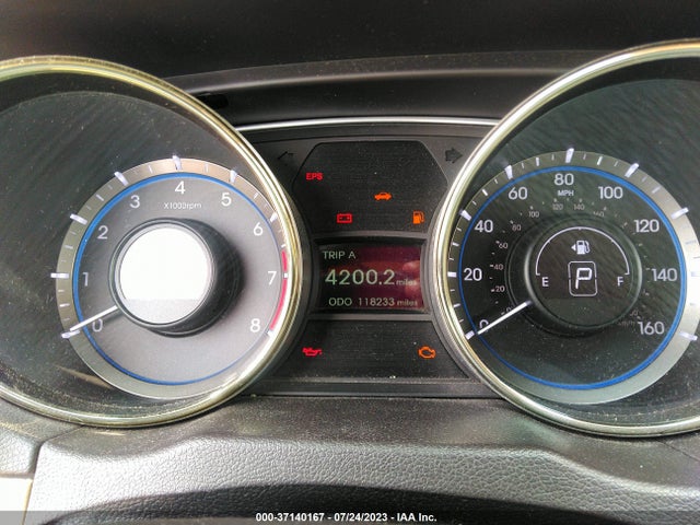 2011 HYUNDAI SONATA GLS VIN: 5NPEB4AC1BH107502