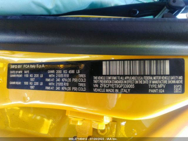 ZFBCFYET9GP339065 Fiat 500x Trekking Plus