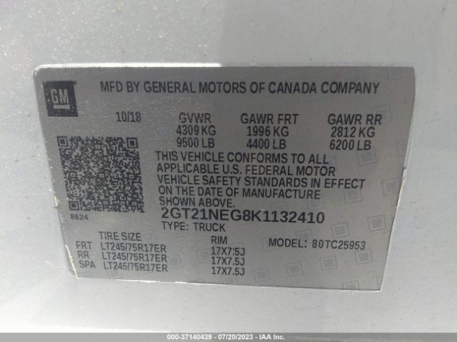2GT21NEG8K1132410 GMC SIERRA 2500HD