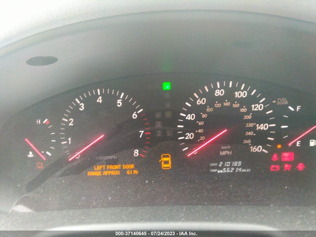 2002 LEXUS LS 430 VIN: JTHBN30F120061004