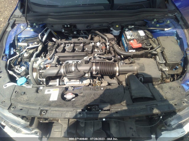2022 HONDA ACCORD SEDAN SPORT VIN: 1HGCV1F37NA055215