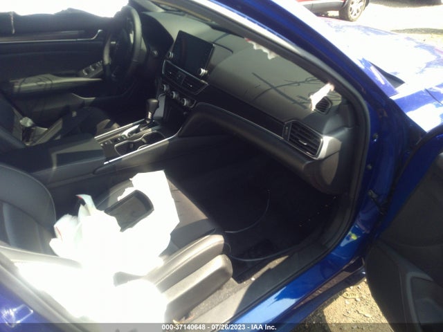 2022 HONDA ACCORD SEDAN SPORT VIN: 1HGCV1F37NA055215