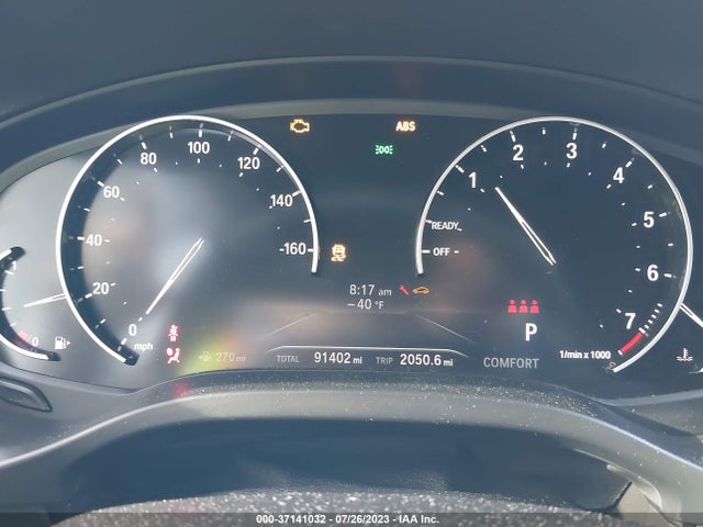 BMW X3 Sdrive30i 2019 аукцион фото