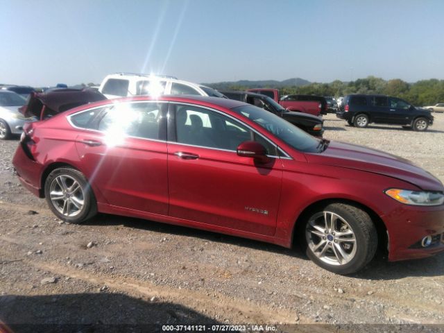 3FA6P0RU5GR102163 Ford Fusion Titanium Hybrid