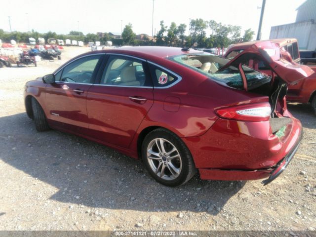 3FA6P0RU5GR102163 Ford Fusion Titanium Hybrid
