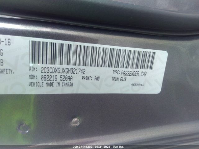 2C3CDXGJXGH321742 Dodge Charger R/t Scat Pack