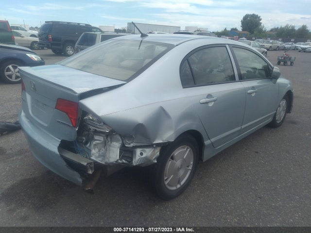2008 HONDA CIVIC HYBRID VIN: JHMFA36258S006117