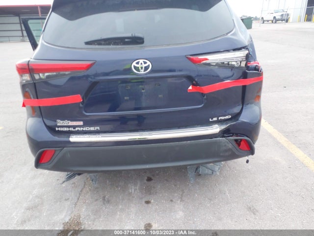 Toyota Highlander Le 2022 5TDBZRBH6NS244214 Image 6