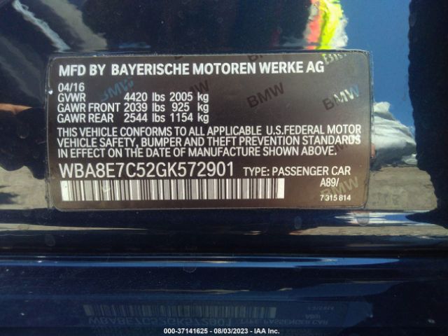WBA8E7C52GK572901 BMW 3 Series 328i