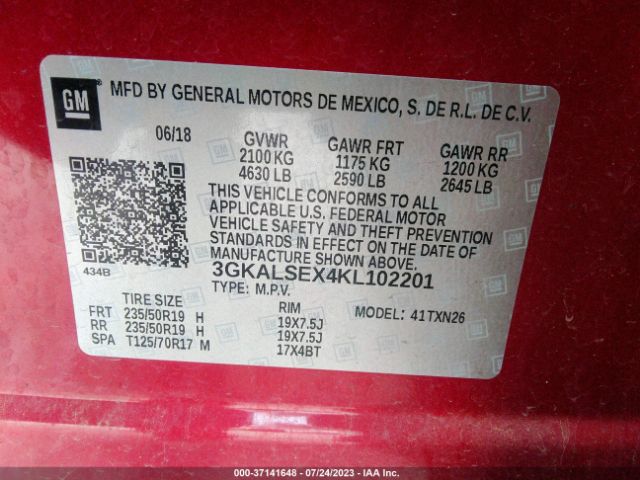 3GKALSEX4KL102201 GMC Terrain Denali