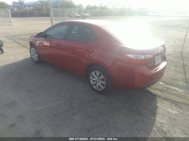 2014 TOYOTA COROLLA L/LE/S/S PLUS/LE PLUS VIN: 2T1BURHE4EC107079