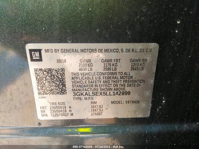 GMC Terrain Denali 2020 3GKALSEX5LL142899 Image 9