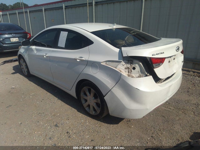 2012 HYUNDAI ELANTRA LIMITED VIN: 5NPDH4AE3CH121706