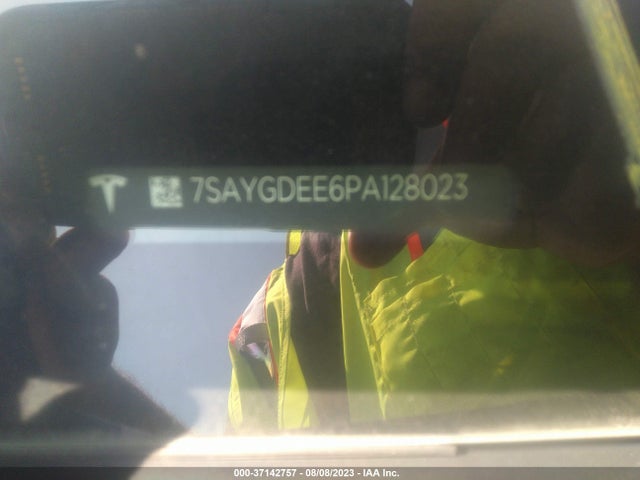 2023 TESLA MODEL Y LONG RANGE VIN: 7SAYGDEE6PA128023