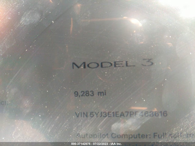 2023 Tesla 3, VIN: 5YJ3E1EA7PF468616
