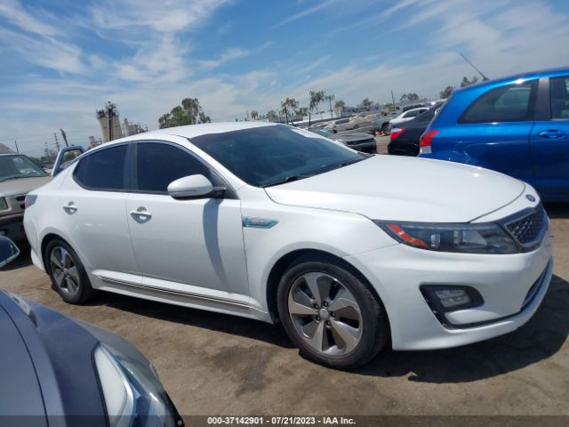 KNAGN4AD8E5068367 KIA Optima Hybrid Ex