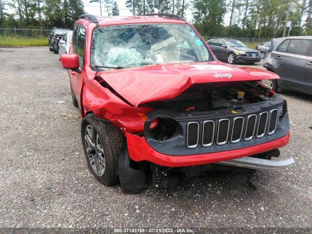 2016 JEEP RENEGADE LATITUDE VIN: ZACCJABT3GPD50413