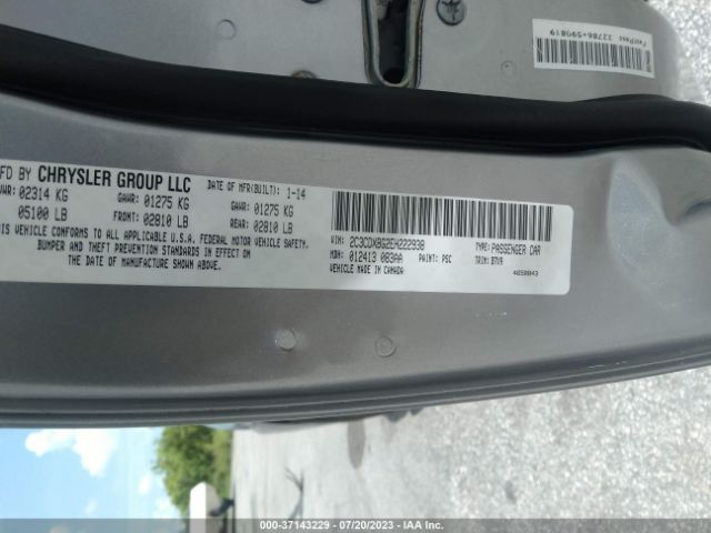 2C3CDXBG2EH222938 Dodge Charger Se