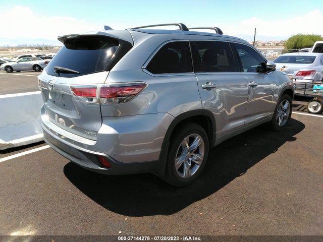 Toyota Highlander Limited 2015 5TDYKRFH6FS047148 Image 4