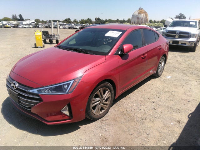 2019 HYUNDAI ELANTRA SEL VIN: 5NPD84LF9KH457784