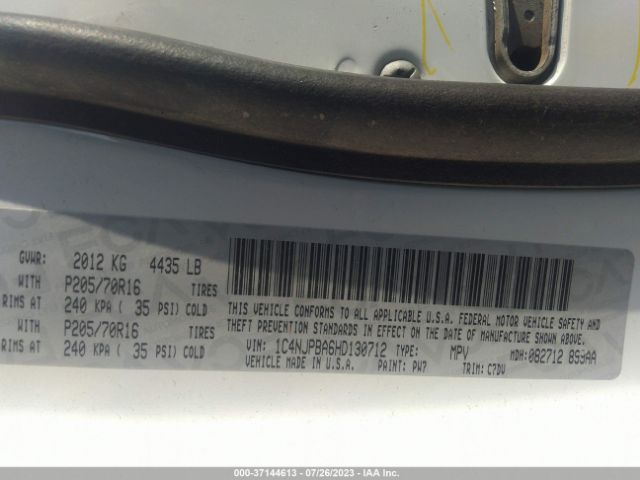 1C4NJPBA6HD130712 Jeep Patriot Sport