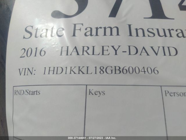 2016 HARLEY-DAVIDSON FLHTKL 1HD1KKL18GB600406 Photo 9
