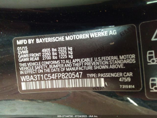 WBA3T1C54FP820547 BMW 4 Series 428i Xdrive
