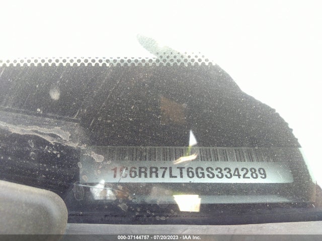 1C6RR7LT6GS334289 RAM 1500 Slt