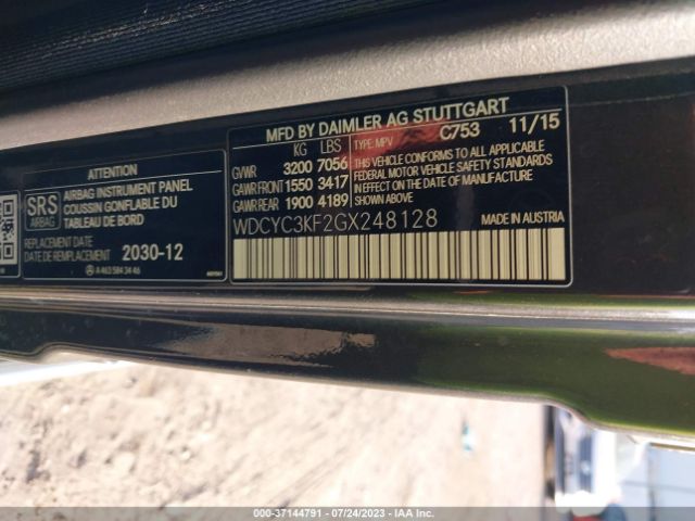 WDCYC3KF2GX248128 Mercedes-Benz G-class G 550