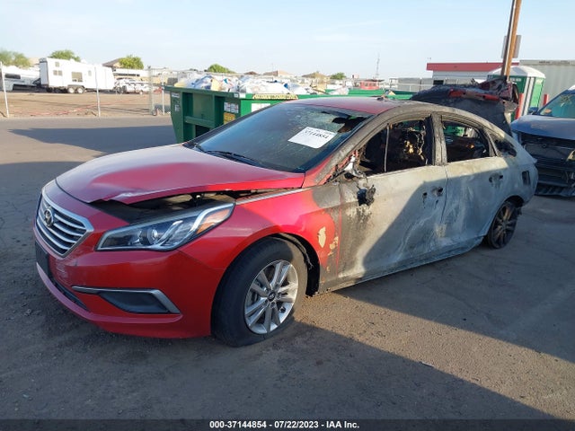 Hyundai Sonata 2.4l 2017 5NPE24AF5HH530733 Image 2
