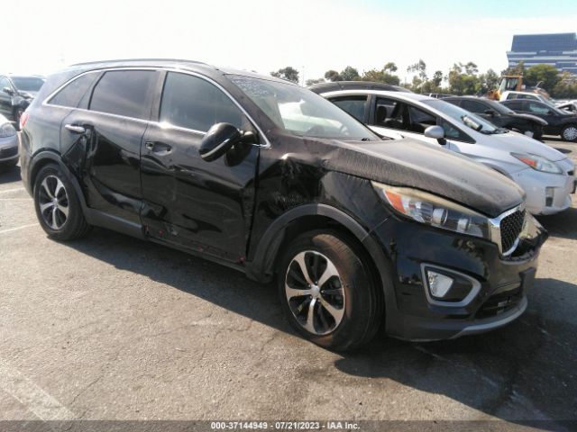 Auction sale of the 2016 Kia Sorento 3.3l Ex, vin: 5XYPH4A53GG001513, lot number: 37144949