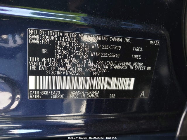 Toyota Rav4 Xle Premium 2023 2T3C1RFV1PW273066 Image 15