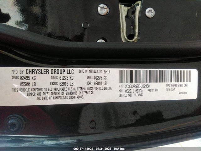 2C3CCARG7EH312950 Chrysler 300