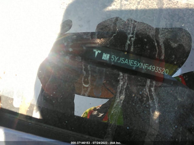 Tesla MODEL S 2022 5YJSA1E5XNF493520 Image 9