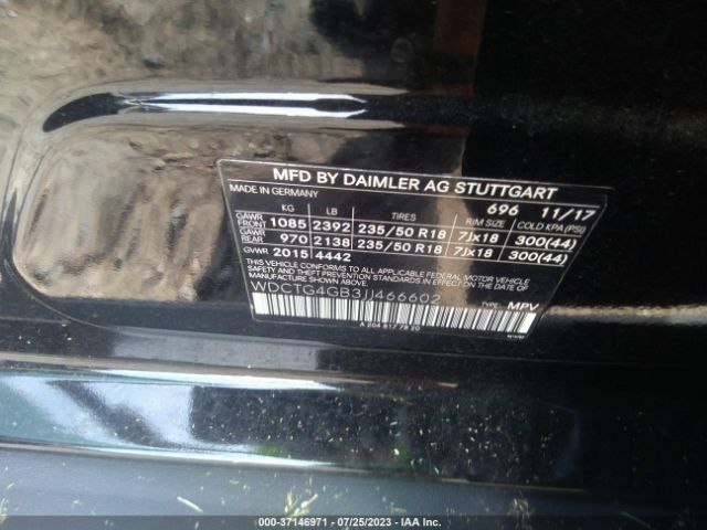 WDCTG4GB3JJ466602 Mercedes-Benz Gla Gla 250