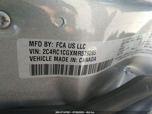 2C4RC1CGXMR579295 Chrysler Voyager Lx