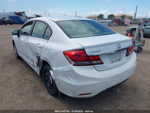Honda Civic Sedan Lx 2014 19XFB2F55EE051446 Image 3