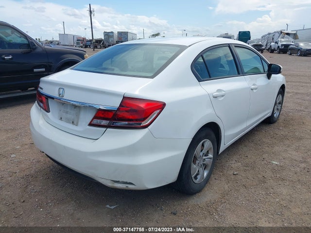 Honda Civic Sedan Lx 2014 19XFB2F55EE051446 Image 4