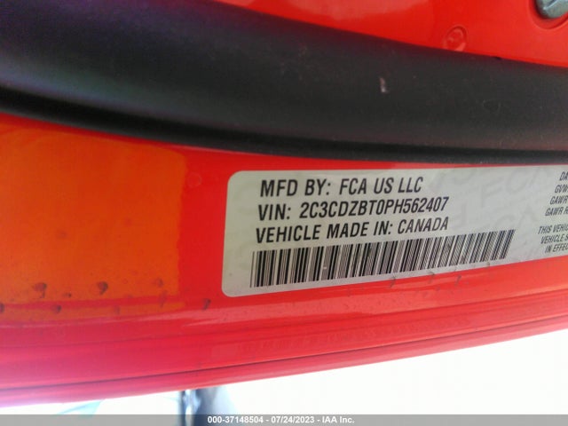 Dodge Challenger R/t 2023 2C3CDZBT0PH562407 Image 9