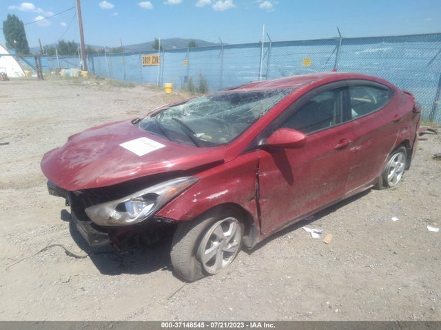2014 HYUNDAI ELANTRA SE VIN: KMHDH4AE5EU125020