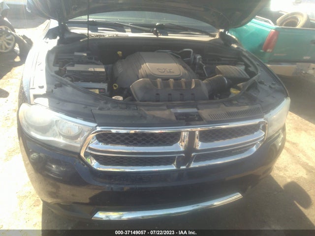 2012 DODGE DURANGO CREW VIN: 1C4SDJDTXCC301885
