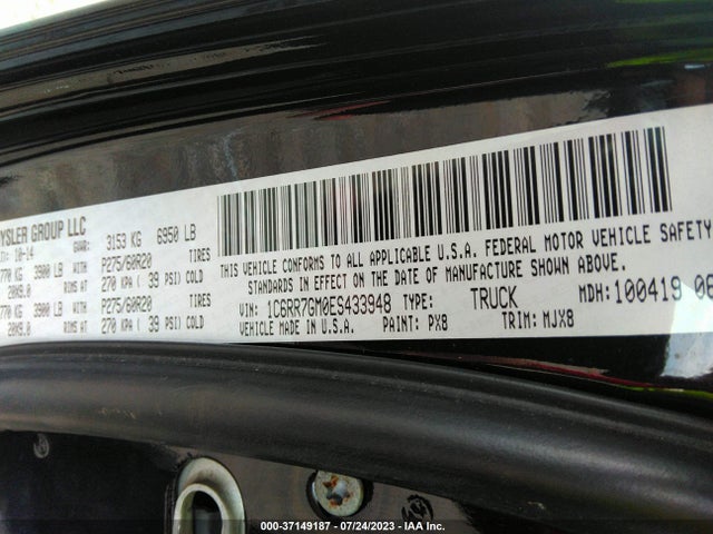 1C6RR7GM0ES433948 RAM 1500 Big Horn