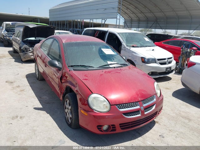 2005 DODGE NEON SXT VIN: 1B3ES56C45D118679